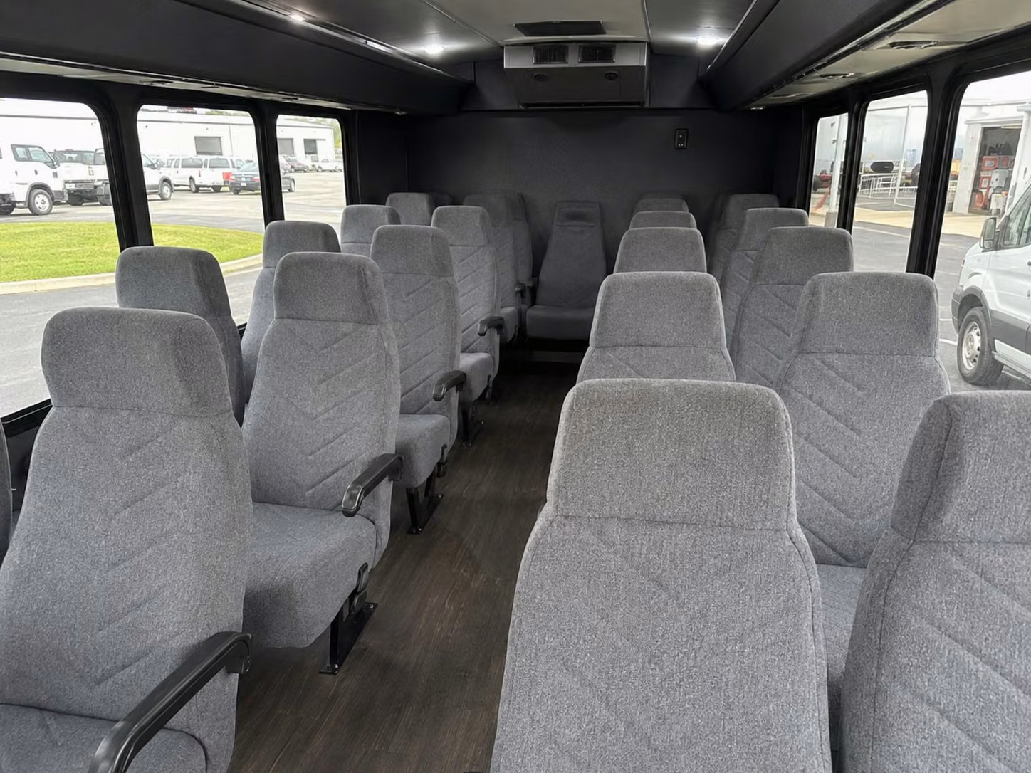 18 passenger minibus inside