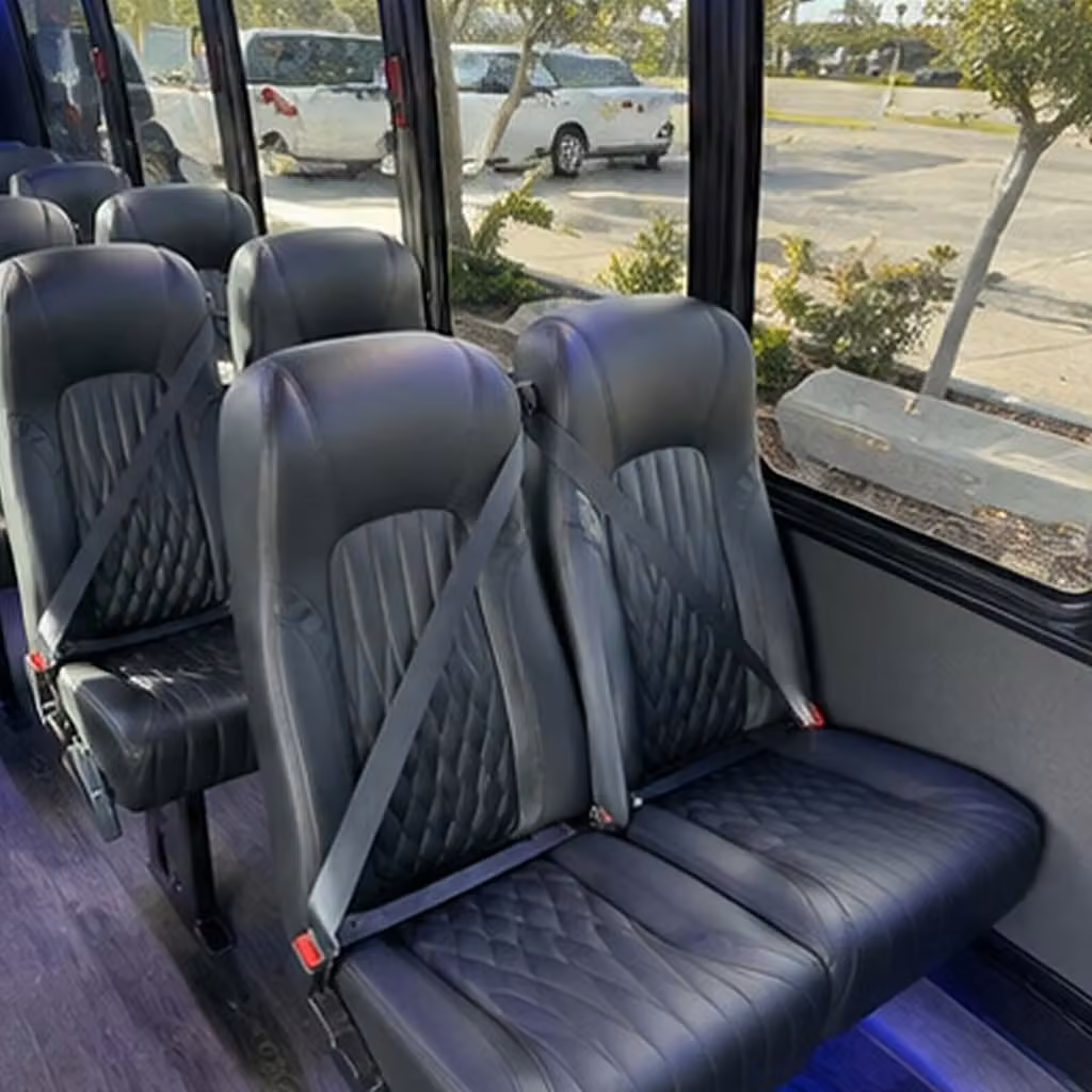 30 passenger minibus interior
