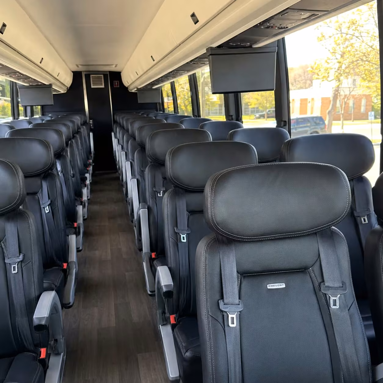 honolulu charter bus rental interior